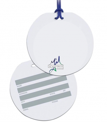 Round Celebrity Bag Tag