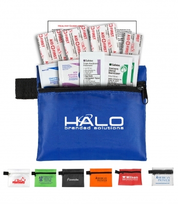 "SAFETY ZIP" 10 Piece Hand Sanitizer Healthy Living Pack in Zippe