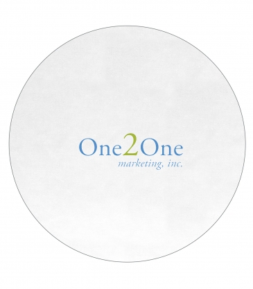 Circle Shaped Microfiber Cleaning Cloths in Polybag