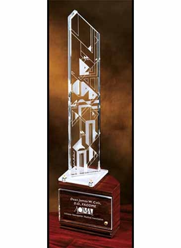 Harmonics-Lighted Wood Base