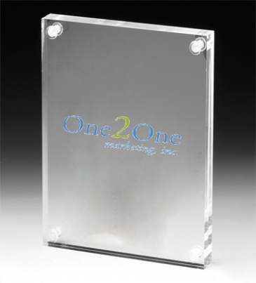 Clear Acrylic Entrapment Frame - 5-3/4" x 7"