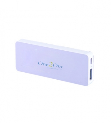 2500 Flat Plastic Power Bank