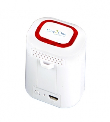 Light Ring Bluetooth (R) Speaker - Red