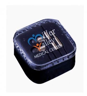Metal Ear Bud Set