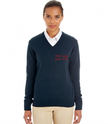 Harriton Ladies' Pilbloc™ V-Neck Sweater