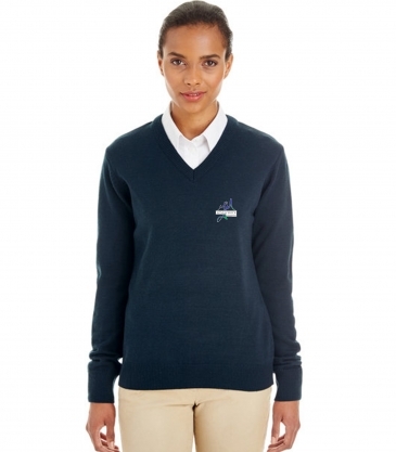 Harriton Ladies' Pilbloc™ V-Neck Sweater