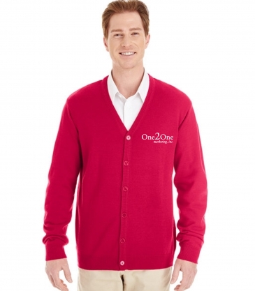 Men's Pilbloc™ V-Neck Button Cardigan Sweater