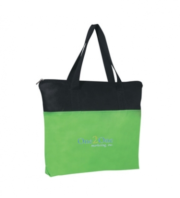 Non-Woven Zippered Tote Bag