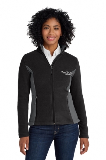 Port Authority® Ladies Colorblock Value Fleece Jacket