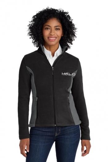 Port Authority® Ladies Colorblock Value Fleece Jacket