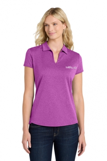 Port Authority® Ladies Trace Heather Polo
