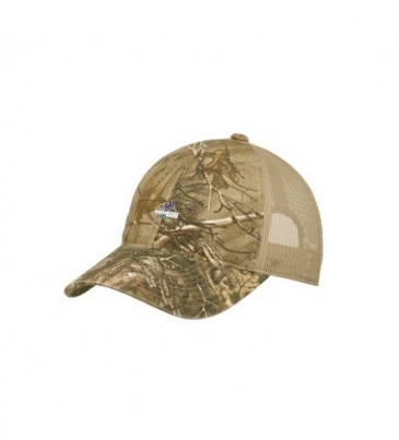 Port Authority® Unstructured Camouflage Mesh Back Cap
