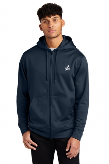 Sport-Tek® Sport-Wick® Fleece Full-Zip Hooded Jacket