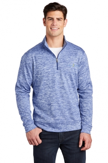 Sport-Tek® PosiCharge® Electric Heather Fleece 1/4-Zip Pullover