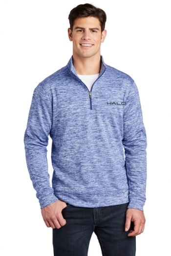 Sport-Tek® PosiCharge® Electric Heather Fleece 1/4-Zip Pullover