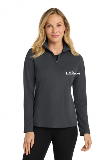 Port Authority® Ladies Pinpoint Mesh 1/2-Zip