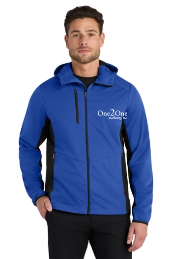 Port Authority® Active Hooded Soft Shell Jacket