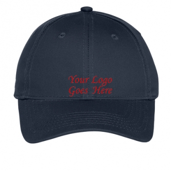 Port & Company® Youth Six-Panel Unstructured Twill Cap