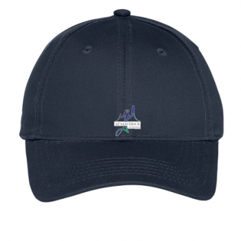 Port & Company® Youth Six-Panel Unstructured Twill Cap