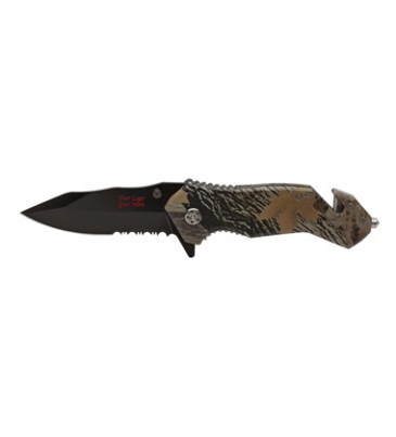 Nutwood Camo Rescue Knife