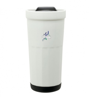 Latte 16 oz. Ceramic Travel Tumbler