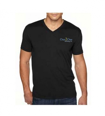 Men's Sueded V-Neck T-Shirt