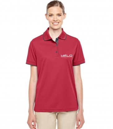 CORE365 Ladies' Motive Performance Piqué Polo with Tipped Collar