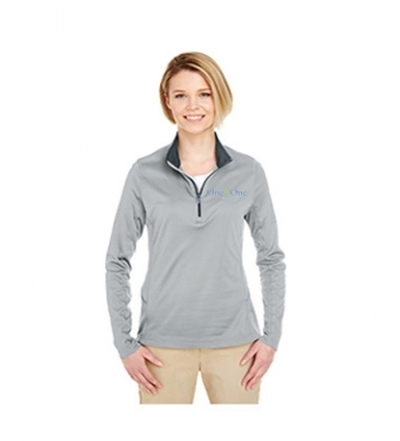 Ladies' Cool & Dry Sport Quarter-Zip Pullover
