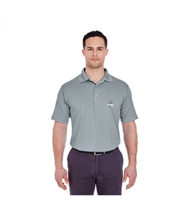 UltraClub Men's Cool & Dry 8-Star Elite Performance Interlock Pol