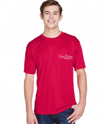 UltraClub Men's Cool & Dry Basic Performance T-Shirt