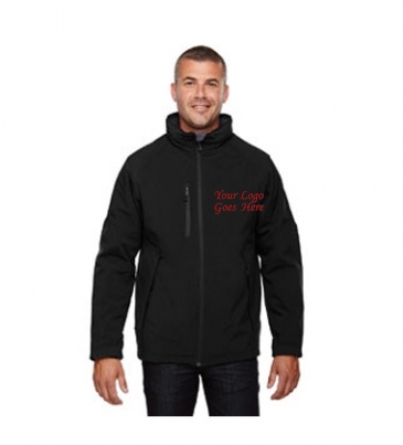 North End Men's Glacier Insulated Three-Layer Fleece Bonded Soft
