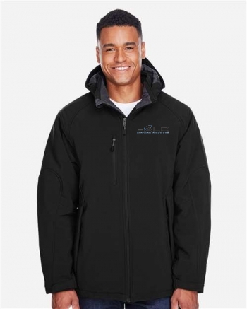 North End Men's Glacier Insulated Three-Layer Fleece Soft Shell H