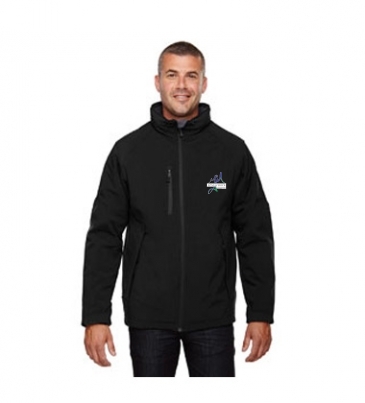 North End Men's Glacier Insulated Three-Layer Fleece Bonded Soft