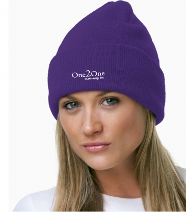 Bayside 100% Acrylic Knit Cuff Beanie