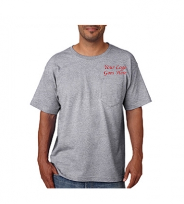 Adult Short-Sleeve T-Shirt with Pocket