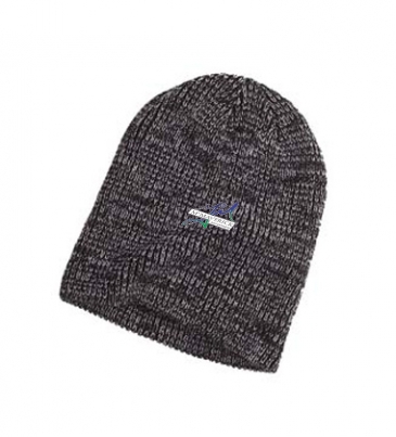 Ribbed Marled Beanie