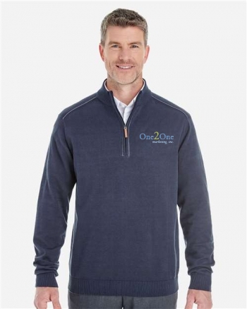 Men's Manchester Fully-Fashioned Quarter-Zip Sweater