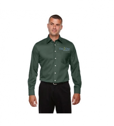 Men's Crown Woven Collection® Solid Stretch Twill