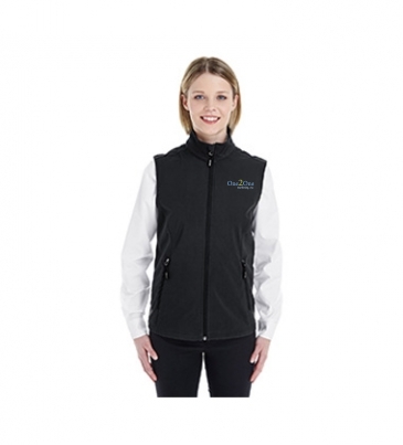 Ladies' Cruise Two-Layer Fleece Bonded Soft Shell Vest