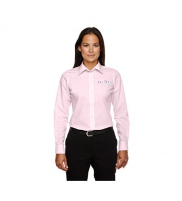 Ladies' Crown Woven Collection® Banker Stripe