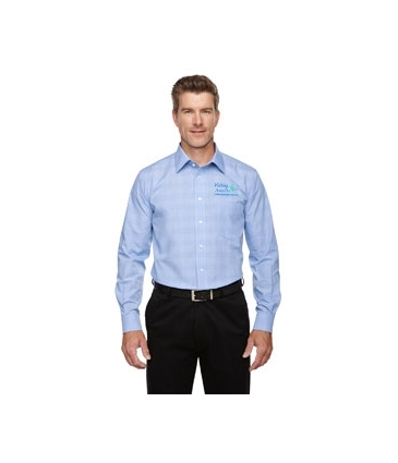 Devon & Jones Men's Crown Collection Glen Plaid