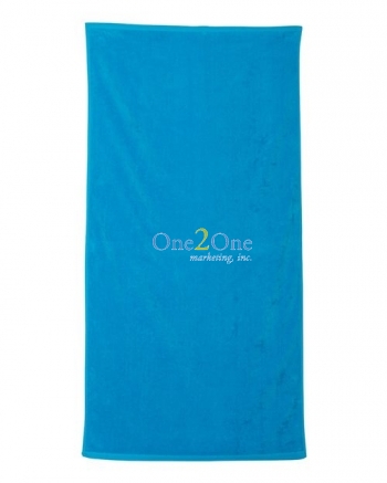 Carmel Towel Company Velour Beach Towel