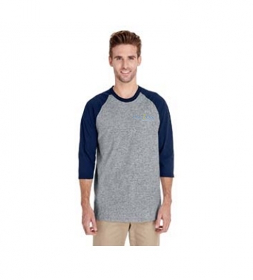 Adult Heavy Cotton™ 3/4-Raglan Sleeve T-Shirt