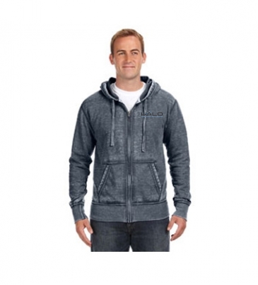 Adult Vintage Zen Full-Zip Fleece Hooded Sweatshirt