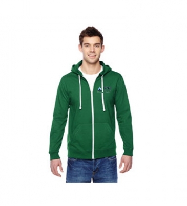 Adult Sofspun® Jersey Full-Zip Hooded Sweatshirt