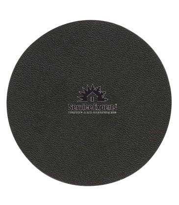 Bonded Leather Coaster Silk-Screen