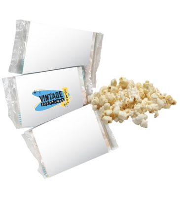 Custom Printed Single Microwave Popcorn Bag