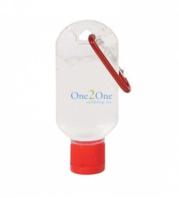 1.7 OZ. Hand Sanitizer With Carabiner