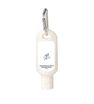 1 OZ. SPF 30 Sunscreen with Carabiner