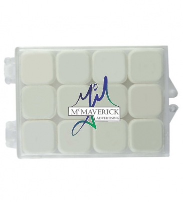 Clear Plastic Case with Printed Mints